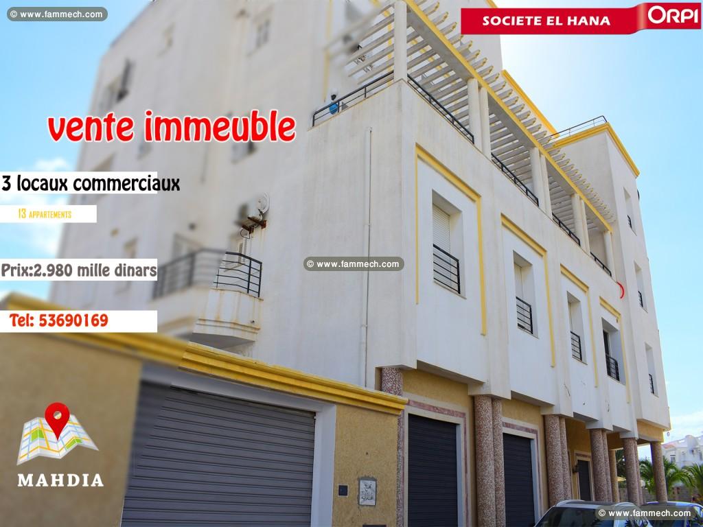 immeuble à vendre pour investissement à mahdia