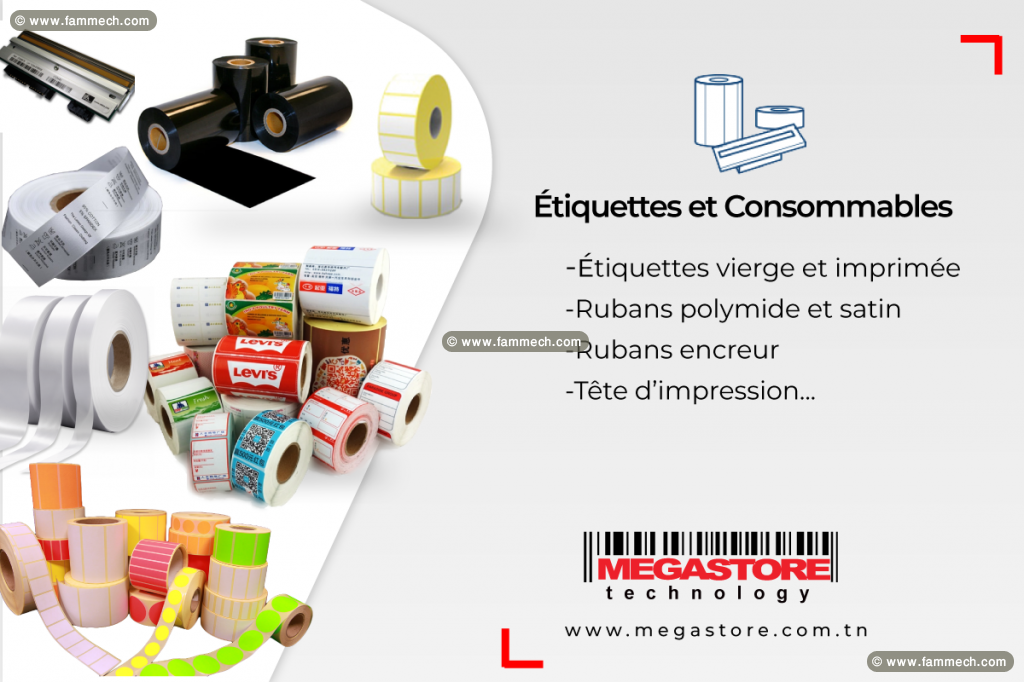Imprimante code barre et étiquette 