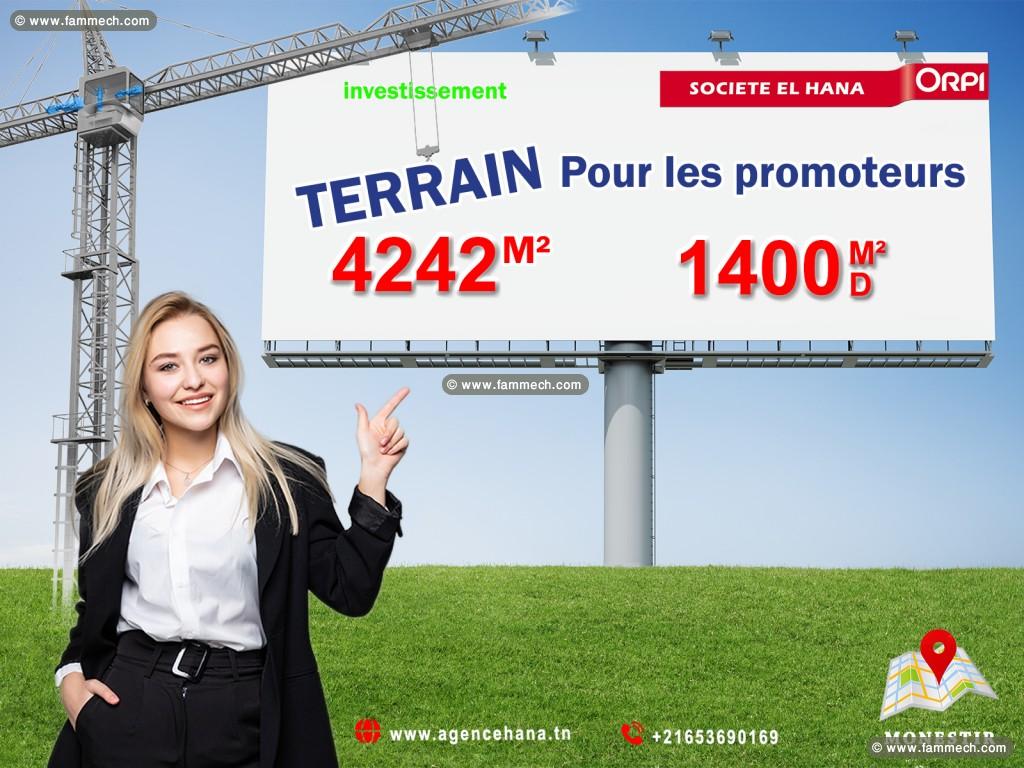 investissement Terrain pour les promoteurs omrane 