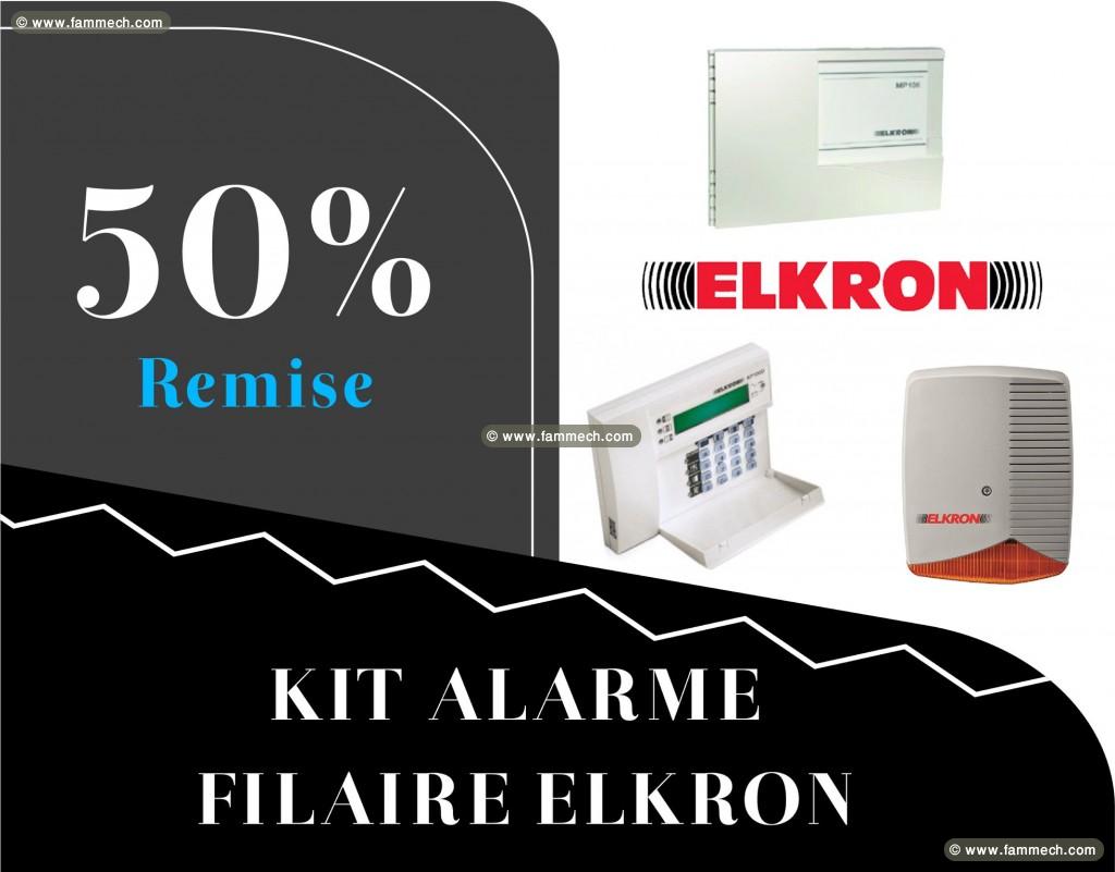 IST: KIT ALARME FILAIRE ELKRON 