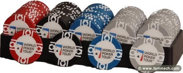 Jettons de poker WPT blech