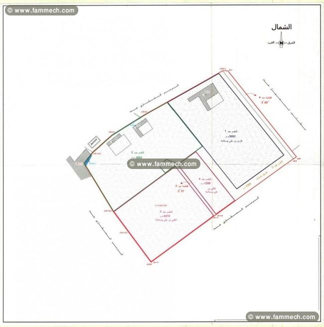 Jolie terrain la Soukra chotrana III CS-56379c