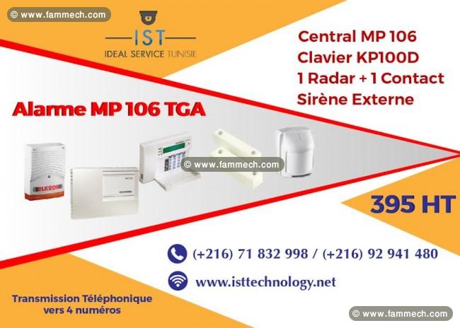 Kit d’alarme filaire Elkron MP 106 TGA