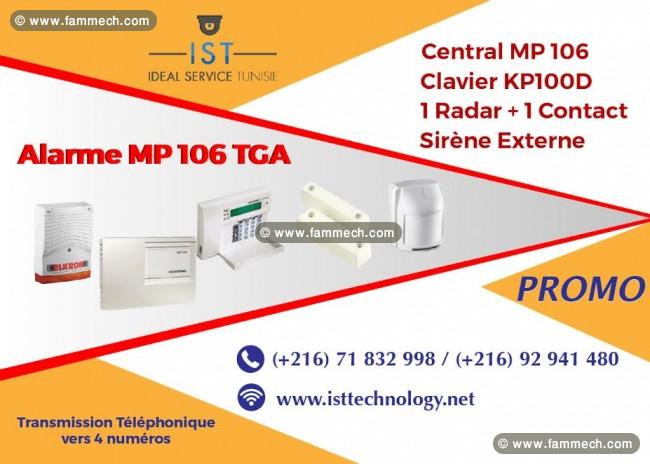 Kit d’alarme filaire Elkron MP 106 TGA