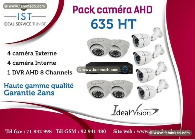 Kit huit cameras de surveillance Ideal Vision 720P