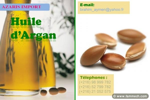 L'Huile d'Argan   Pure & Naturelle