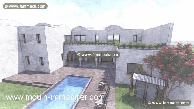 La Maison Tunisienne AL493 Hammamet zone craxi