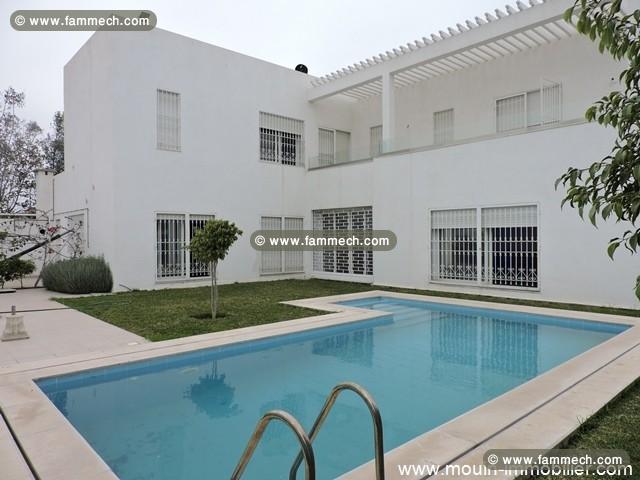 La Villa Moderne 1 ref AL2058 Yasmine Hammamet 