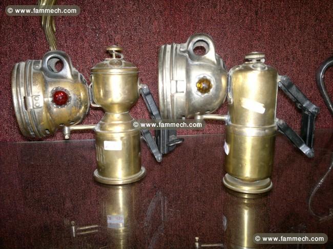 Lampes anciennes ( Lampes de chemins de fer ) 