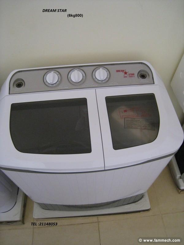 Lave-linge semi-automatique de marque dream star