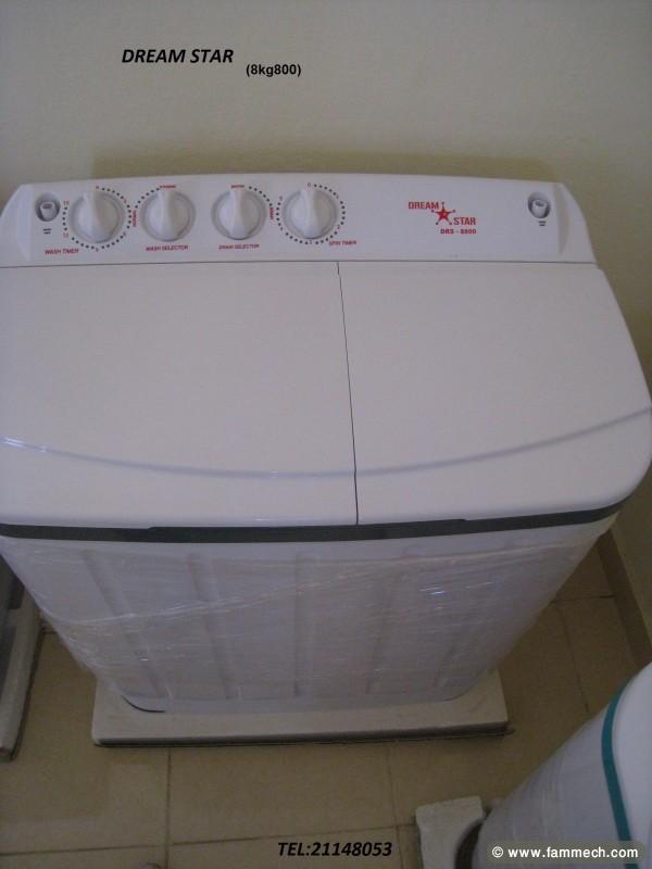 Lave-linge semi-automatique de marque dream star