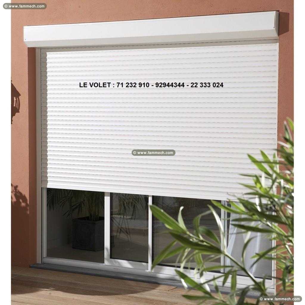LE VOLET MENUISERIE EN ALUMINIUM