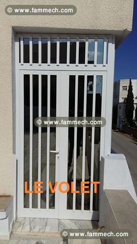 LE VOLET MENUISERIE EN ALUMINIUM
