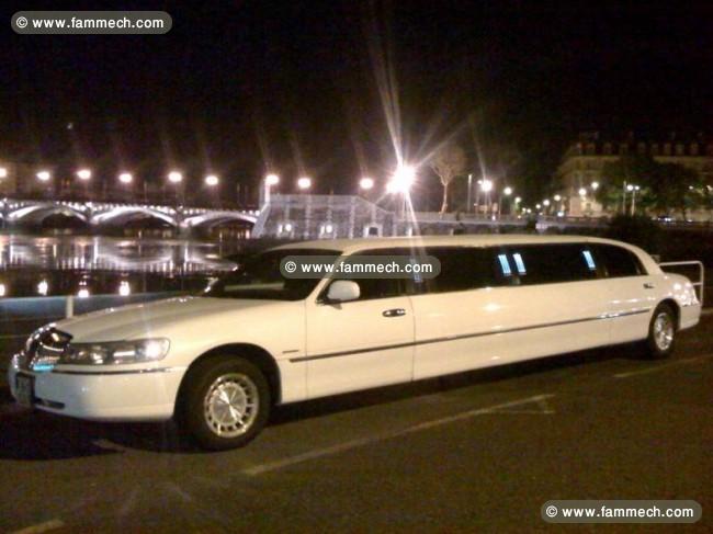 Limosine pour Fête avec chauffeur