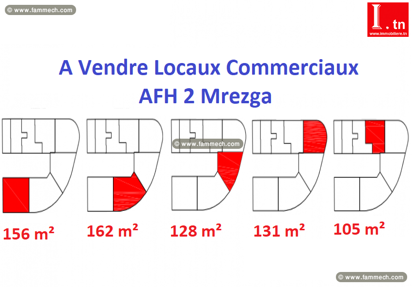 Local Commercial Afh2 Mrezgua Hammamet 3M670