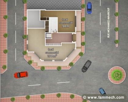 Local commercial au centre ville de Sousse