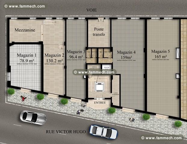 Local Commercial Trocadero Sousse