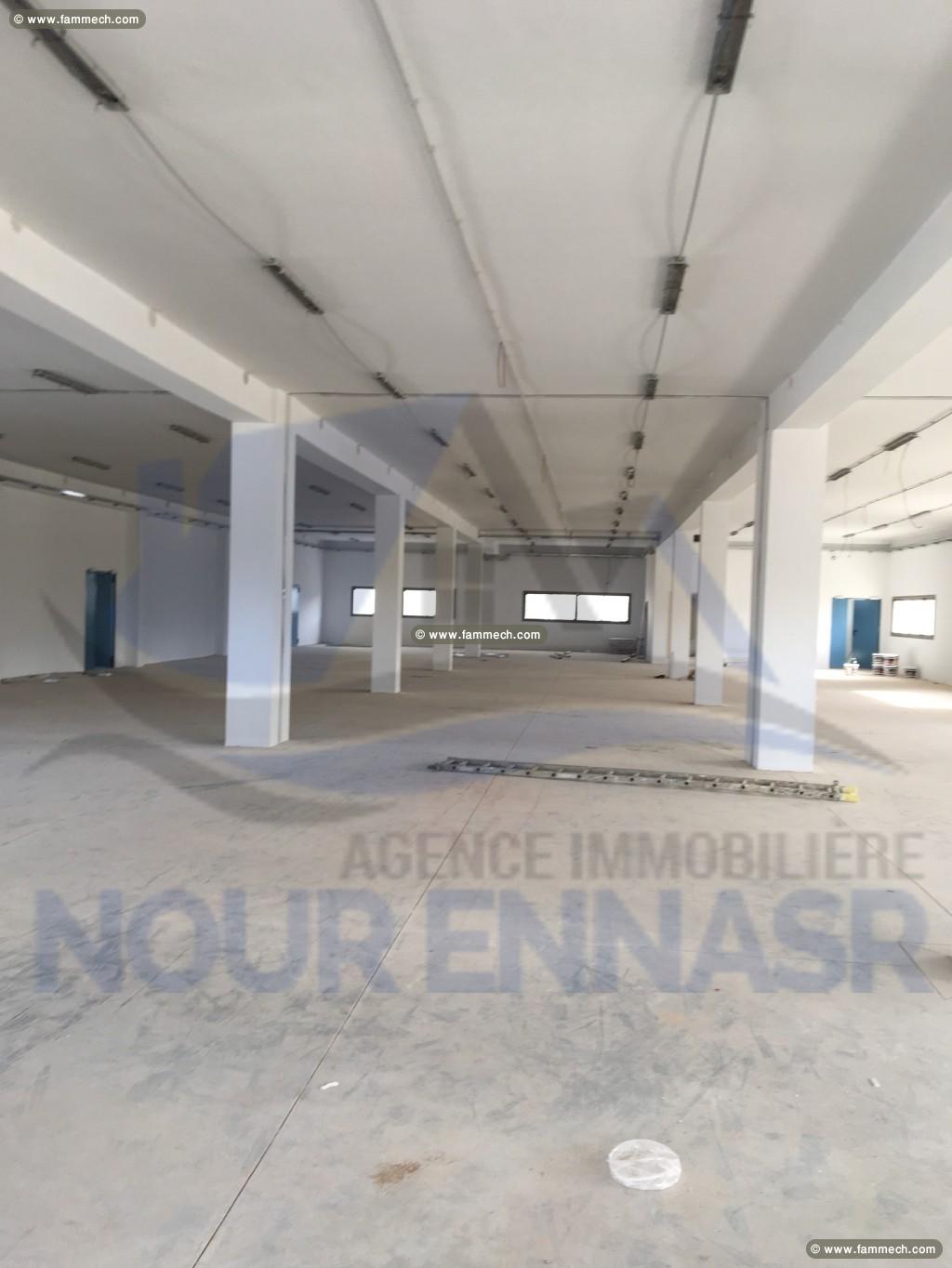 LOCAL NEUF 3000 M2 TUNIS SUD 