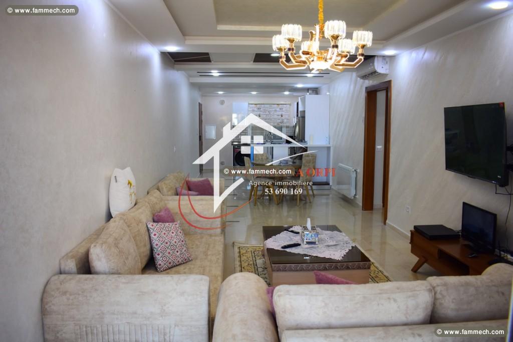 location annuelle appartement s+2 neuf 