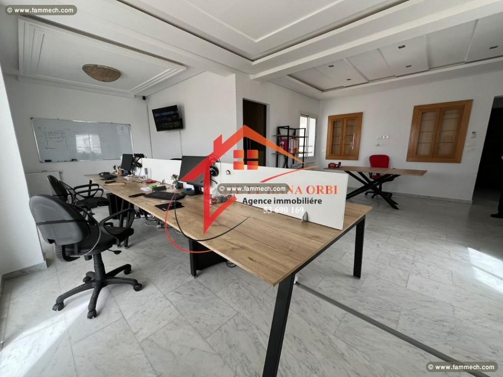 Location Annuelle bureau S+3 En Plein centre ville