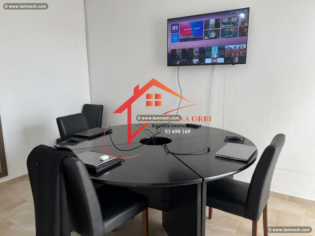 Location Annuelle bureau S+3 En Plein centre ville