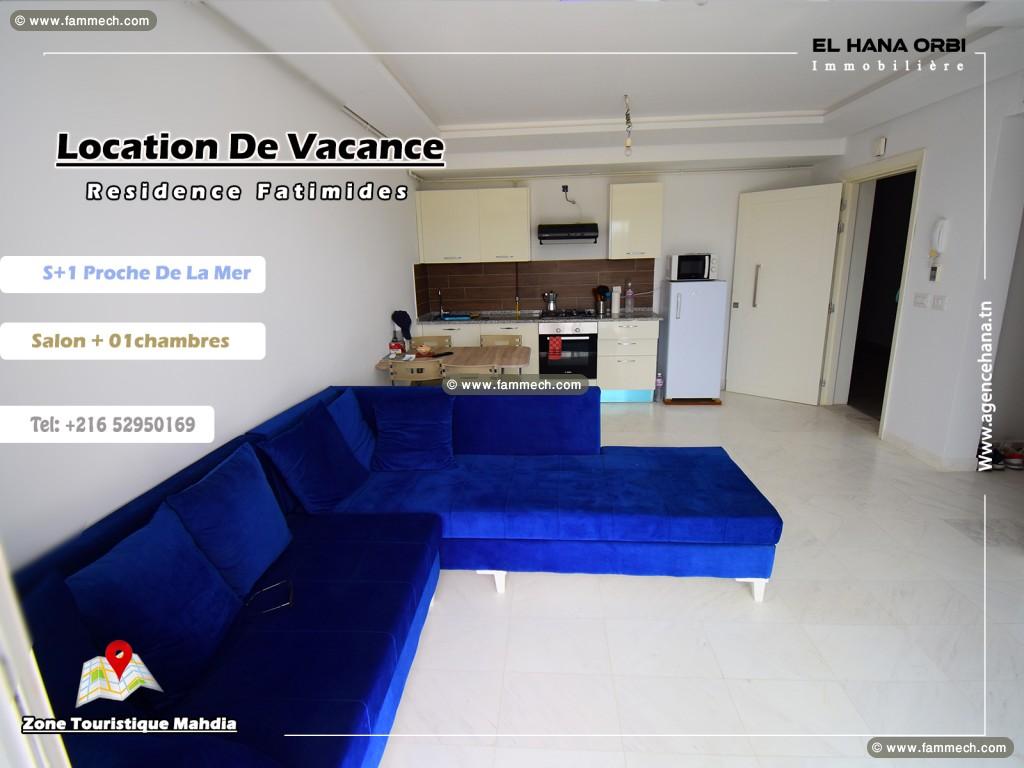 Location De Vacance S+1 neuf Rz Fatimides 