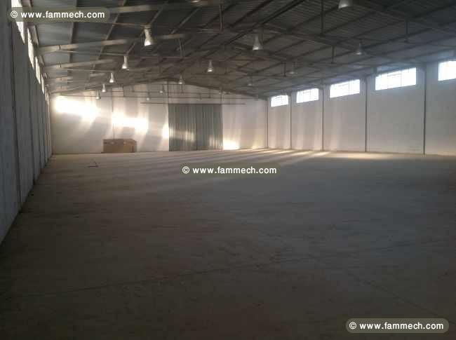 location locale industriel depot usine a sliman