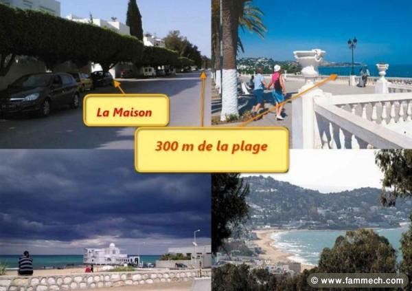 Location Vacances a La Marsa a 300m de la Plage
