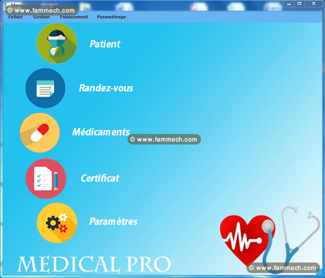 logiciel de gestion de cabinet médical