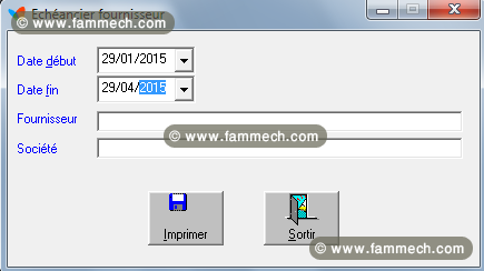 Logiciel d’impression des traites et des chèques 