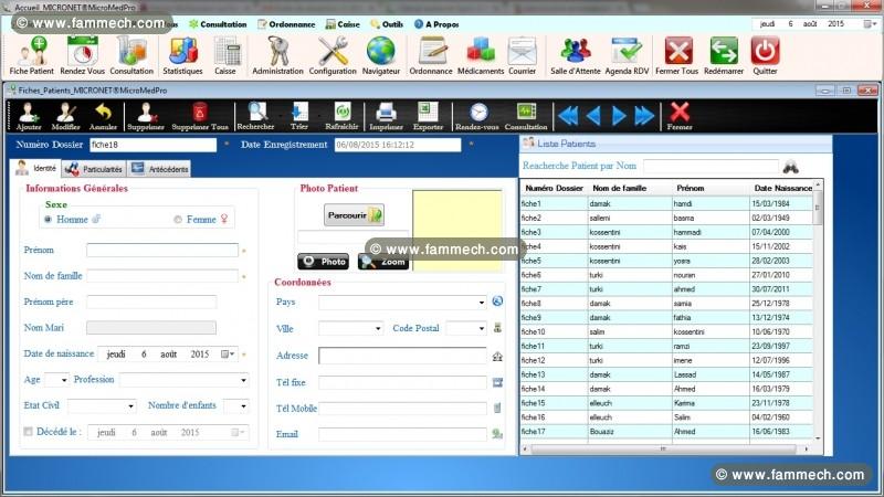 Logiciel gestion cabinet médical