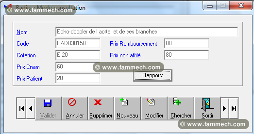 Logiciel médical ELHAKIM pour angiologue Tunisie