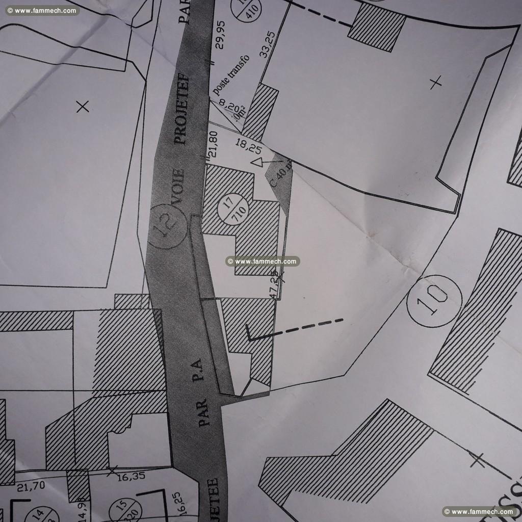 Lot de 265 m2 a 55 mdt