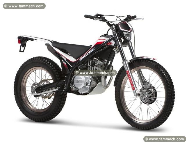 Lot de 5 motos GASGAS 
