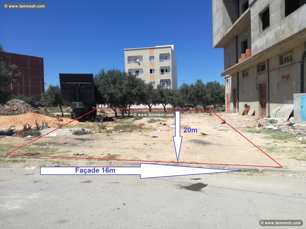 Lot de terrain à zaouiet sousse