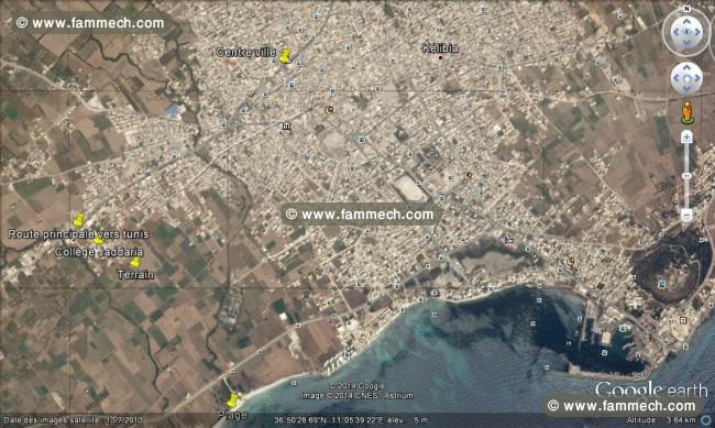 Lot de terrain de 197m2 à kélibia