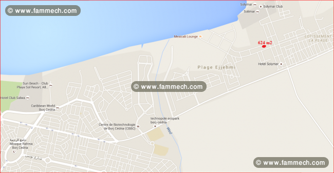 lot de terrain de 624 m2