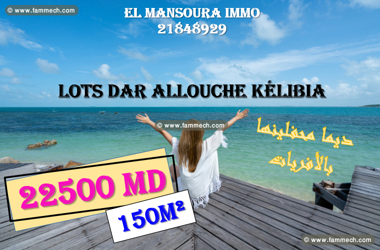 lotissement a plage dar alouche kélibia