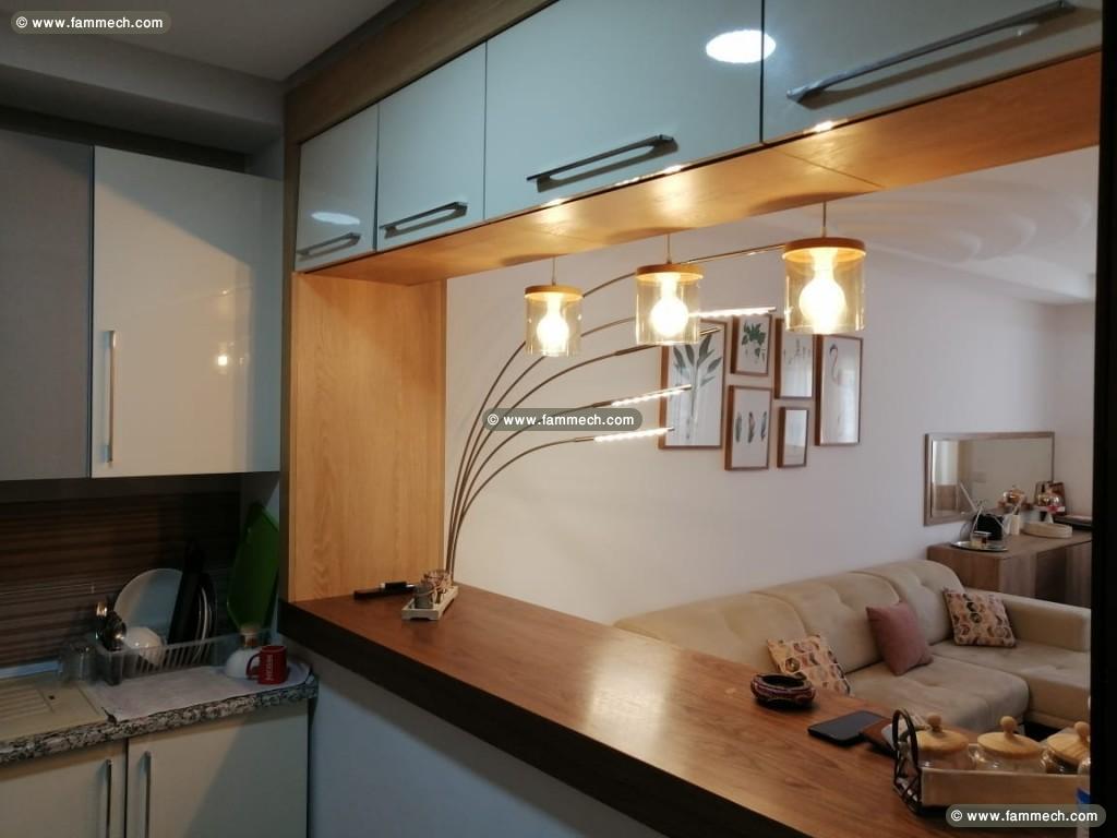 luxueux appartement vide s+1 a ennaser 