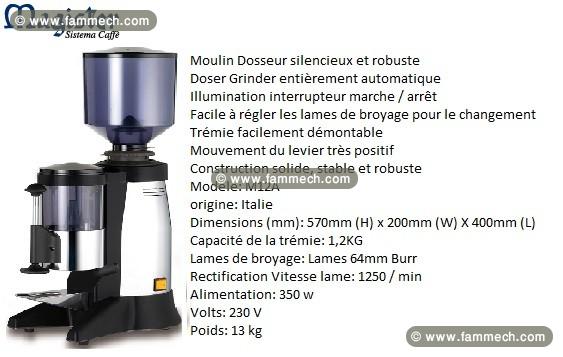 machine à café et moulin à café de marque neuf