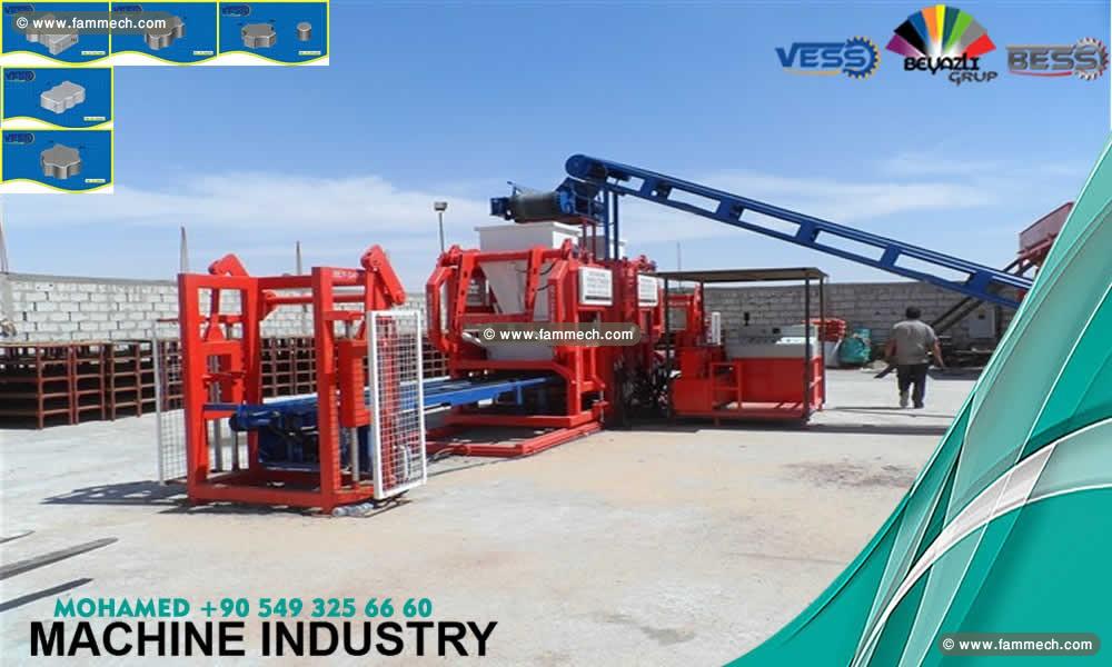 Machine a parpaing Automatique Prs 800 Bess