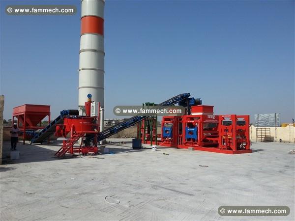 MACHINE DE FABRICATION DE BRIQUE PARPAING HOURDIS 