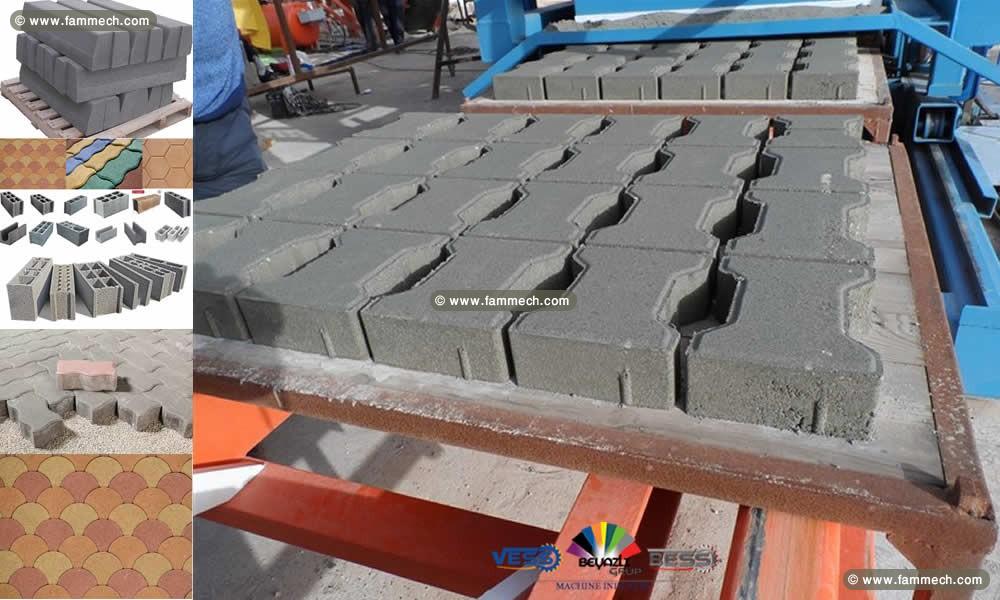 Machine Parpaing Machine de Parpaing Pave Bordure