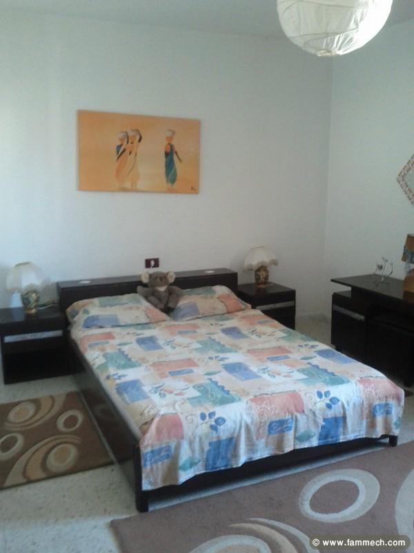magnifique appartement meublé a louer a h.sousse