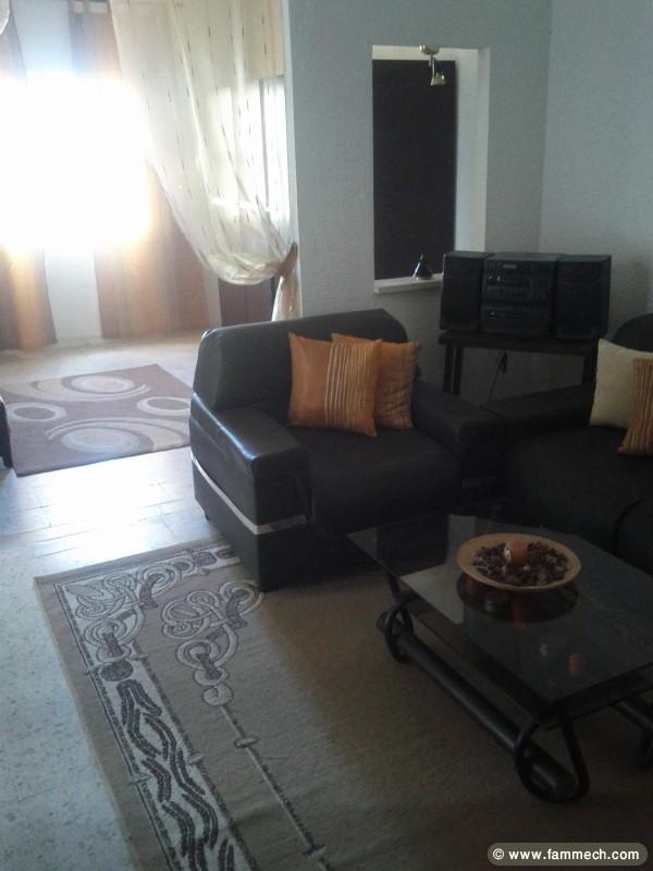 magnifique appartement meublé a louer a h.sousse