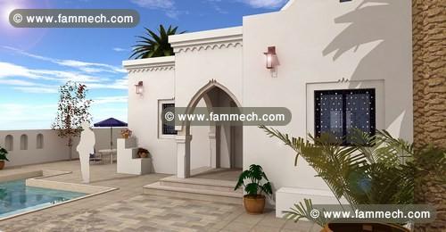 Maison à vendre plein pied à Djerba               