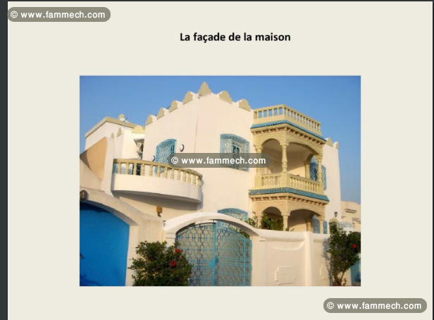 Maison au bord de la merr 