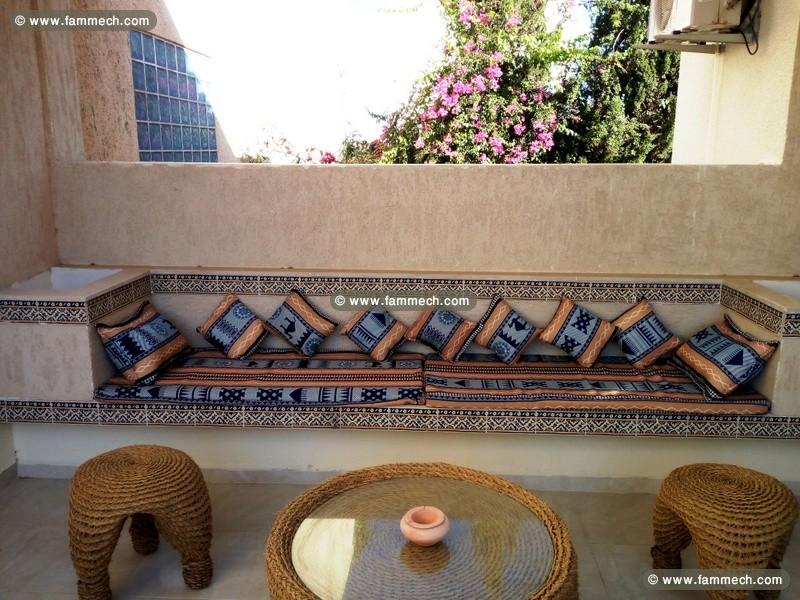 Etage S+3 150m2 de villa au bord de mer Chatt