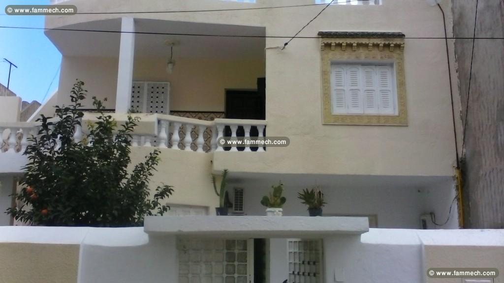 Maison Deux étages à Borj Louzir