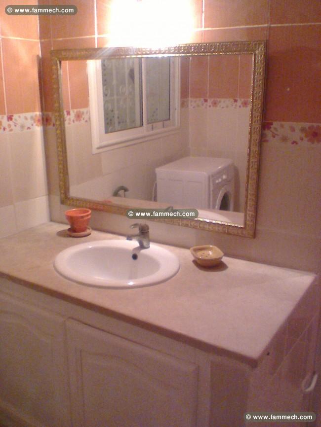 maison meublé salon + 2chambre